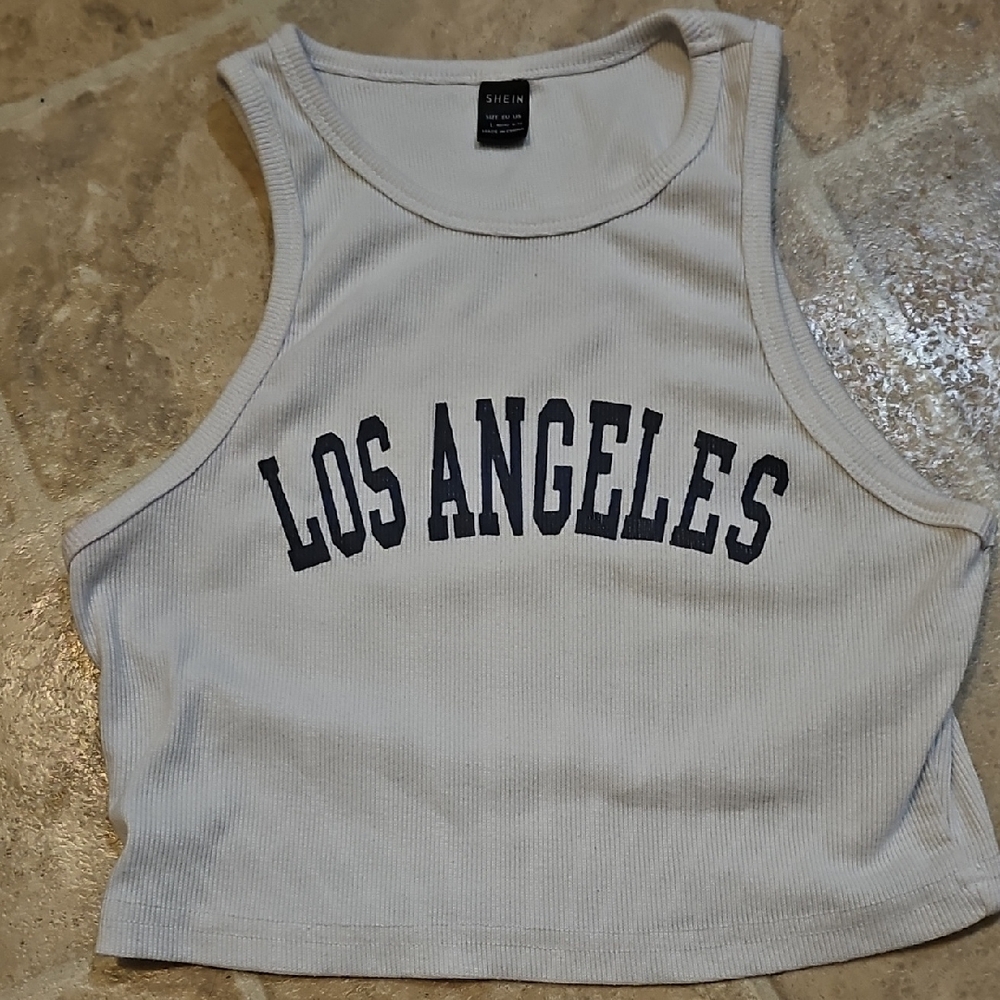 White Womens Tank Top